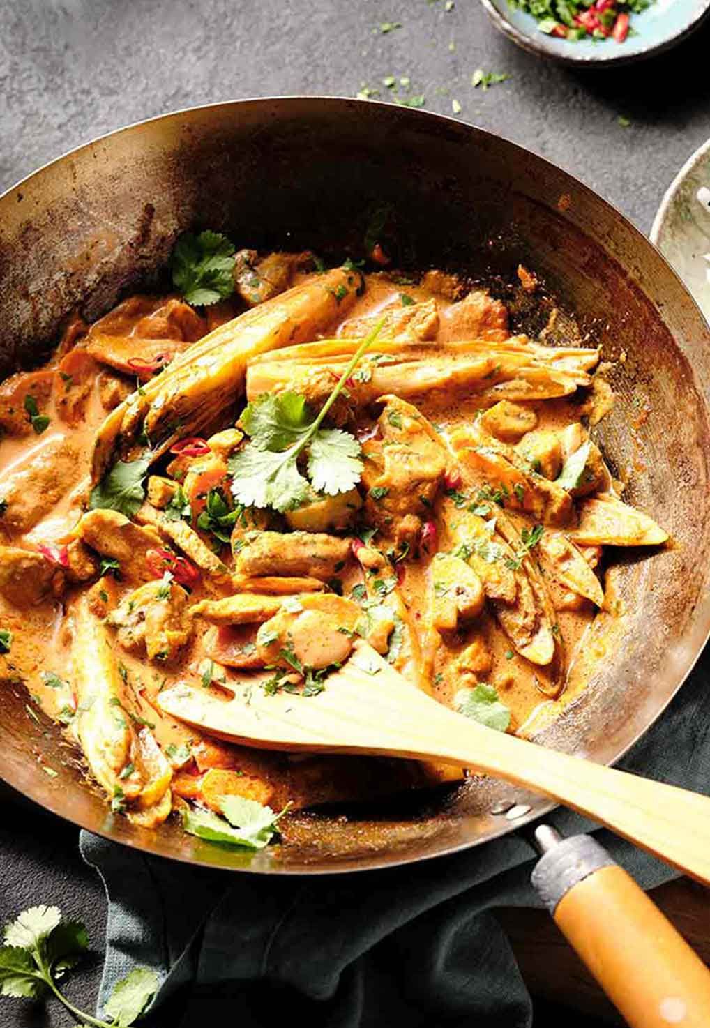 Rezeptmotiv Schweinecurry-Naturverbund