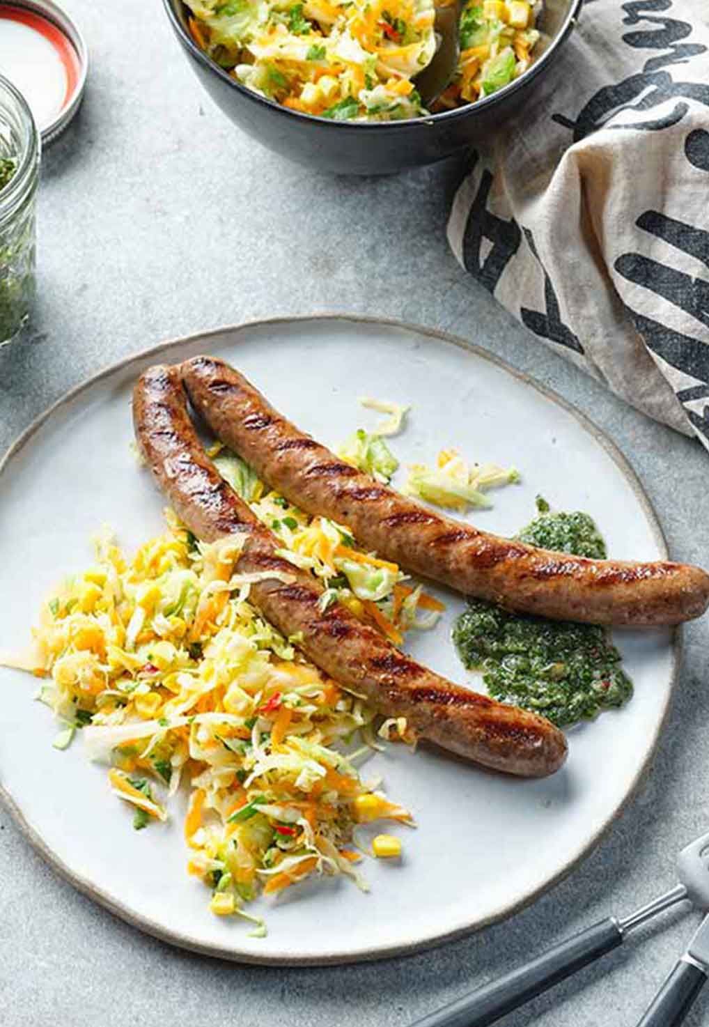 Rezeptmotiv Lammbratwurst-Naturverbund